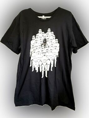 Star Wars Darth Vader Among Stormtroopers Adult T-Shirt Size XL